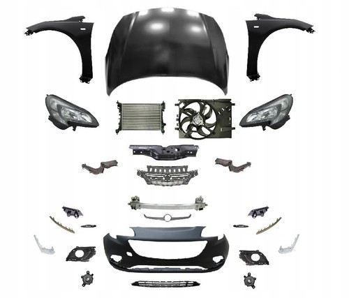 Set cofano paraurti - set, di